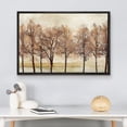 thumbnail image 3 of wall26 Framed Canvas Print Wall Art Autumn Fall Orange Leaf Forest Tree Landscape Nature Wilderness Illustrations Modern Art Rustic Multicolor for Living Room, Bedroom, Office - 24"x36" Bla, 3 of 5