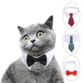 thumbnail image 5 of Pets Dog for Cat Bow Tie Pet Costume Necktie Collar for Small Dogs Puppy Grooming Accessories Easy to Adjust Safe Materi, 5 of 11