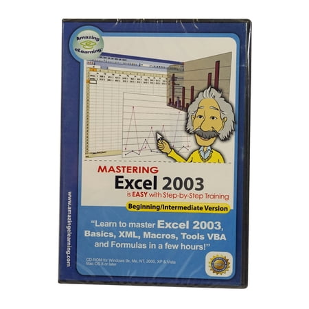 Learn How to Use EXCEL 2003 - practice software that you can use before you buy the latest version
