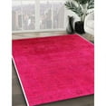 thumbnail image 2 of Ahgly Company Indoor Round Mid-Century Modern Pastel Purple Pink Oriental Area Rugs, 7' Round, 2 of 6