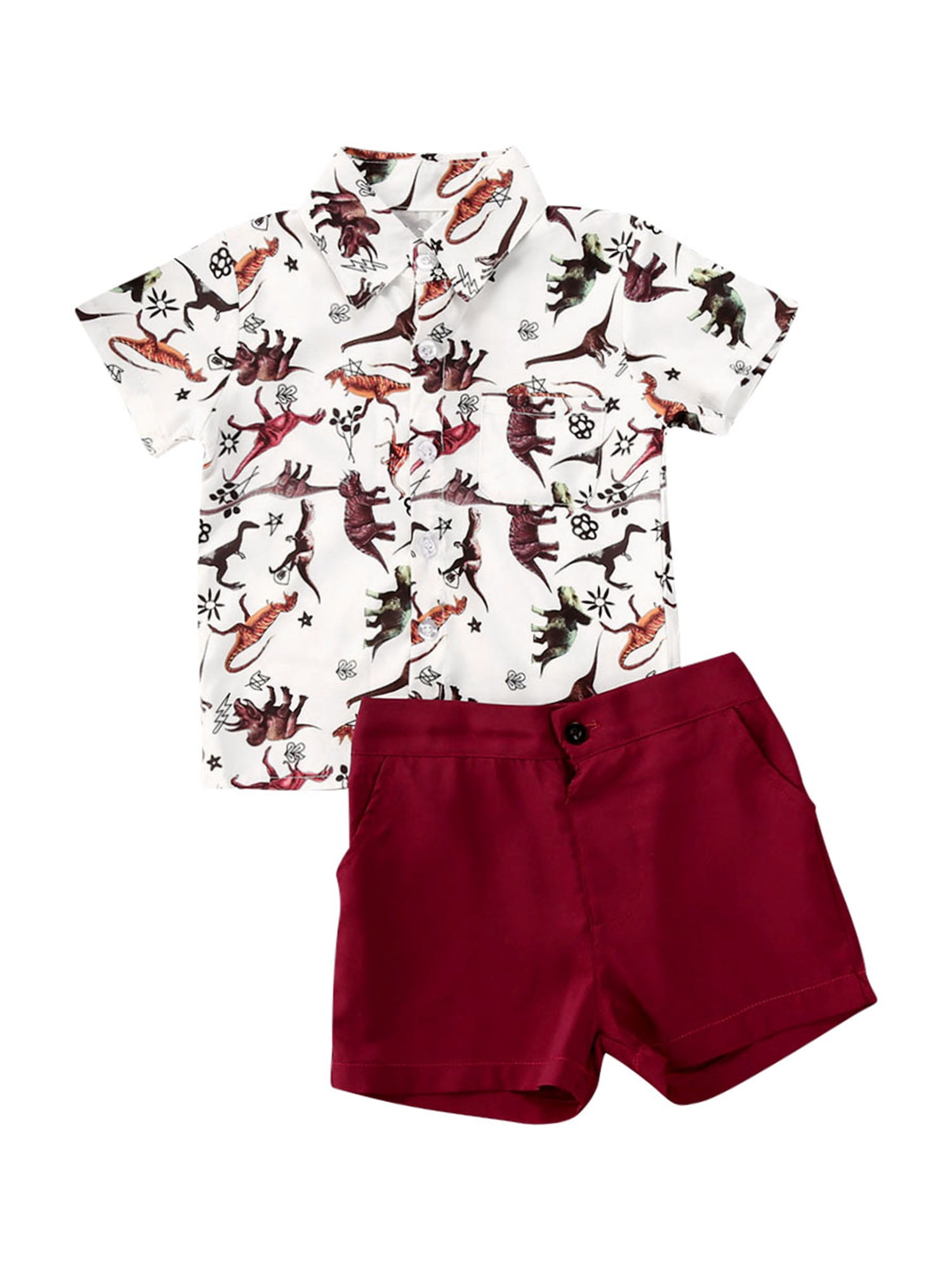 maroon baby boy outfit