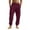 1095#Wine, variant on Men's Baggy Fleece Joggers Heavyweight Drawstring Waist, With Pockets for Workout, Big and Tall Sizes​ Red M
