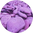thumbnail image 1 of Ahgly Tapis Rond Lavable en Machine Intérieur Transitionnel Violet Violet, 5 Pieds Rond, 1 of 7