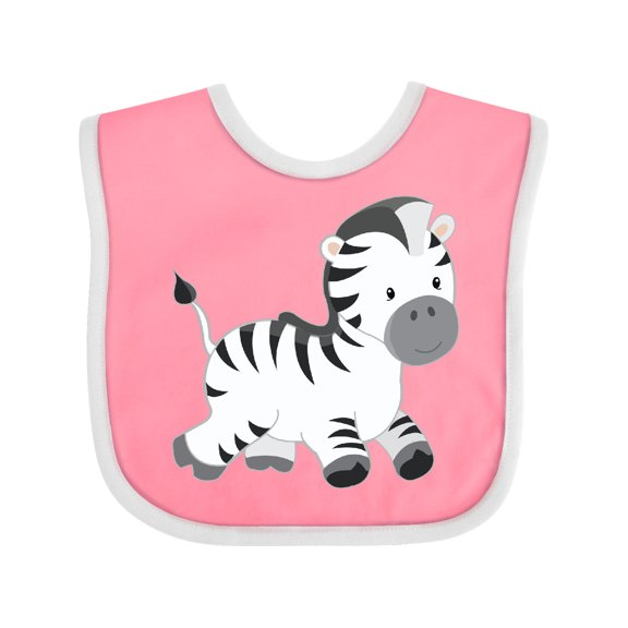 Inktastic Zebra Boys or Girls Baby Bib