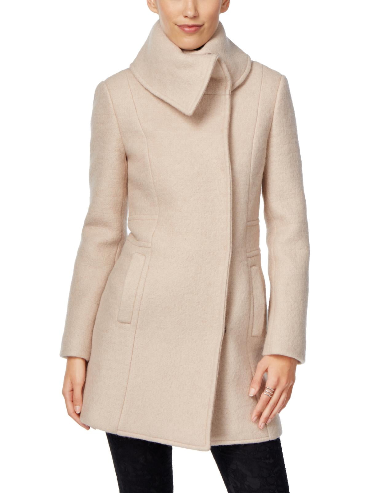 Cole Haan Cole Haan Womens Winter Wool Blend Walker Coat