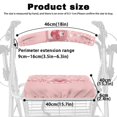 thumbnail image 6 of HELLHERO Easy Install Seat and Backrest Covers Rollator Walker Seat Back Cover Heart-Shaped Bearfor Elderly Adults Machine Washable Anti-Slip Cover, 6 of 7