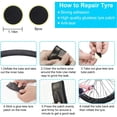 thumbnail image 6 of Bike Repair Kit, Bike Tire Repair Tool Kit Contains 16-in-1 Tool, 120Psi Mini Bicycle Pump, Bicycle Tire Patch Kit, Used for Mountain Bike and Road Bike., 6 of 7
