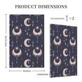 thumbnail image 3 of DouZhe 1-Gang Blank Wallplate, Mystical Crescent Moon Decorative Wall Plates, 3 of 7