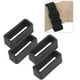 thumbnail image 1 of Hebilla de Seguridad para Cinturón de Reloj de Silicona de 4 piezas para, bandas negras, suave y transpirable, comodidad para el tiempo deportivo, ajuste perfecto para hombres y, 1 of 7