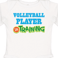 thumbnail image 4 of Inktastic Volleyball Player Kids Boys or Girls Long Sleeve Baby Bodysuit, 4 of 5