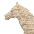 thumbnail image 5 of 12" x 19" Beige Polystone Horse Sculpture, by DecMode, 5 of 10