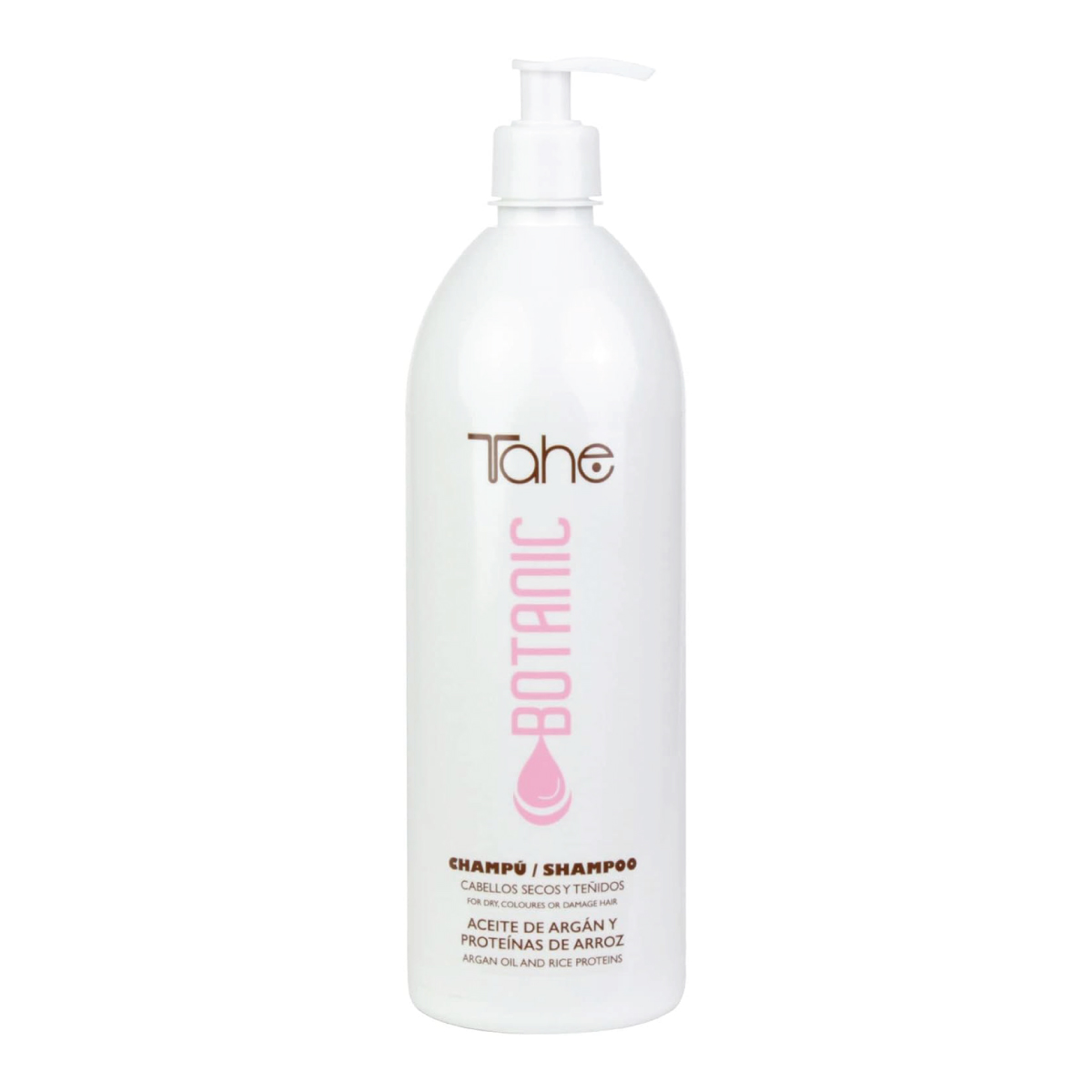 Tahe Botanic Hair Care Set - Shampoo 1000ml + Hair Mask 700ml for Dry & Color-Treated Hair