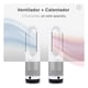 thumbnail image 5 of Ventilador Calentador 2 En 1 Sin Aspas Silencioso Esquimal Color Plateado - Blanco, 5 of 6