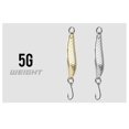 thumbnail image 3 of 28Pcs Fishing Metal Spinner Lures Hard Metal Spinner Bait Kit with A Plastic Box, 3 of 9