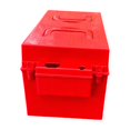thumbnail image 3 of S SERENABLE Electric Bike Battery Box Battery Container Dustproof Waterproof with Foldable Handle Carry Case for Electric Tools Accessory Red, 3 of 8
