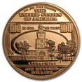 thumbnail image 2 of 1 oz Copper Round - $100 Benjamin Franklin Banknote Replica, 2 of 3