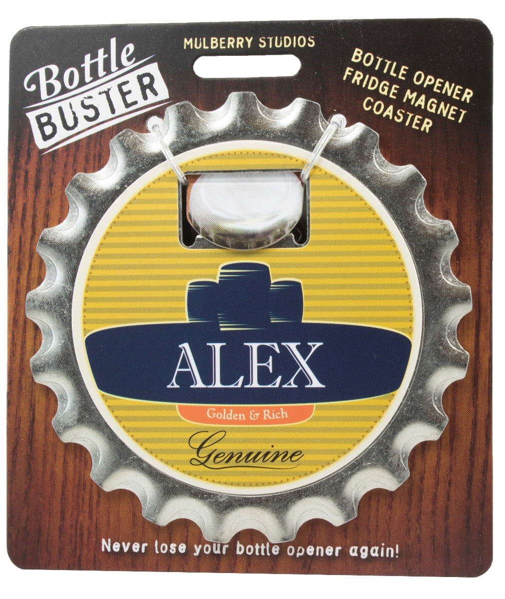 Super Son Bottle Buster 3-1 Bottle Opener Coaster Fridge Magnet Beer Cider Pub 