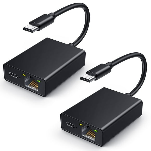 Adaptador Ethernet ELECTOP Micro USB a RJ45 para Fire TV Stick