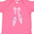 thumbnail image 4 of Inktastic Ballerina Pink Ballet Slippers Girls Baby Bodysuit, 4 of 5
