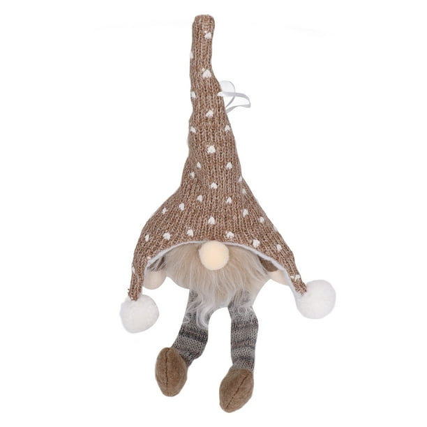 Adorno Navideño Luz LED Exquisita Decoración De Gnomo Navideño Para Chimenea Para Ventana Para Sala De Estar ANGGREK Otros