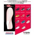 thumbnail image 5 of Tenis Panam Unisex Moda Casual Urbano Tipo Piel Blanco Azul blanco 23 Panam 126A5X, 5 of 5