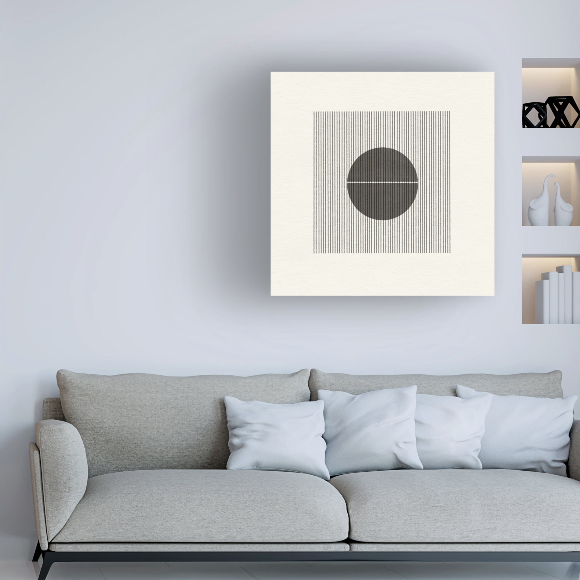 Trademark Fine Art THE MIUUS STUDIO Paper Object No5 Canvas Wall Art