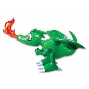 inflatable green dragon