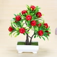 thumbnail image 3 of Artificial Plant Potted with Foam Fruit for Home Living Room Tabletop Decoration, 3 of 8