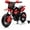 Red, variant on Electric Dirt Bike 12V Battery Powered Motorcycle Dual Motor Ride on