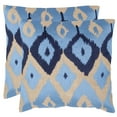 thumbnail image 2 of SAFAVIEH Jay Pillow Set of 2 Indigo, 2 of 2