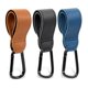 thumbnail image 2 of Bolsa de cuero PU para bebé, 6 uds., gancho para cochecito, rotación de 360 ​​grados, cesta giratoria, organizador, gancho para cochecito, accesorios para cochecito JAMW Sencillez, 2 of 5