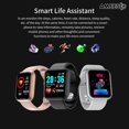 thumbnail image 4 of Y68/D20 Waterproof Heart Rate Blood Pressure Monitor Smart Bracelet for iOS Android, 4 of 4