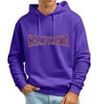 thumbnail image 1 of Gibobby Sudaderas con capucha para hombre Sudadera con capucha para hombre de gran tamaño estilo casual con capucha y2k(Morado,M), 1 of 4