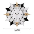 thumbnail image 5 of Reloj de pared moderno Relojes colgantes de pared Reloj decorativo silencioso 30 CENTIMETROS, 5 of 5