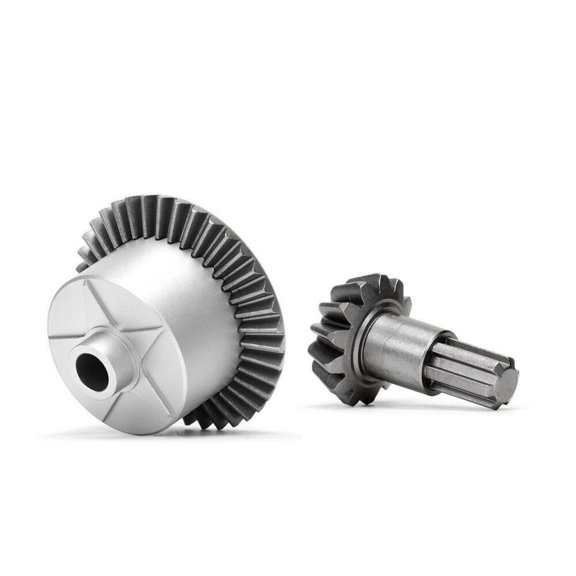 Mesimsple Differential Case 37T Main Gear & Input Gear 13t AR310872 for Arrma 1/10 Senton Big Rock Granite 3S BLX Diff Cover Outcast Kraton 4S 1/8 Typhon 3S