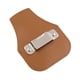 thumbnail image 2 of Bolsa de herramientas para cinturón con soporte para cinta métrica, hecha a mano, con clip para cinturón, cinta métrica Marrón claro, 2 of 9