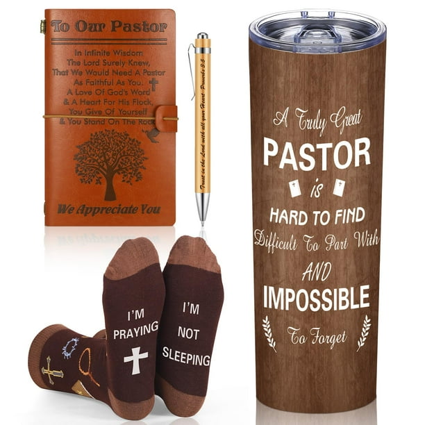 Set de regalo Skylety Pastor Appreciation Pastor con diario recargable