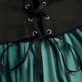 thumbnail image 6 of Halloween Dresses for Women Vintage Corset Medieval Dress Flare Sleeve Shoulder Strap Plus Size Halloween Costumes, 6 of 8