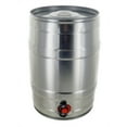 thumbnail image 4 of Home Brew Ohio Mini-Keg, Brushed Silver Metal, 4 of 4