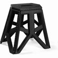 thumbnail image 1 of Folding Stool Stool Camping Fishing Home Kitchen, Folding Stool (Black L), 1 of 5