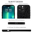 thumbnail image 2 of Funda de teléfono TEAUGHT compatible con iPhone 13 Pro negra, 2 of 6
