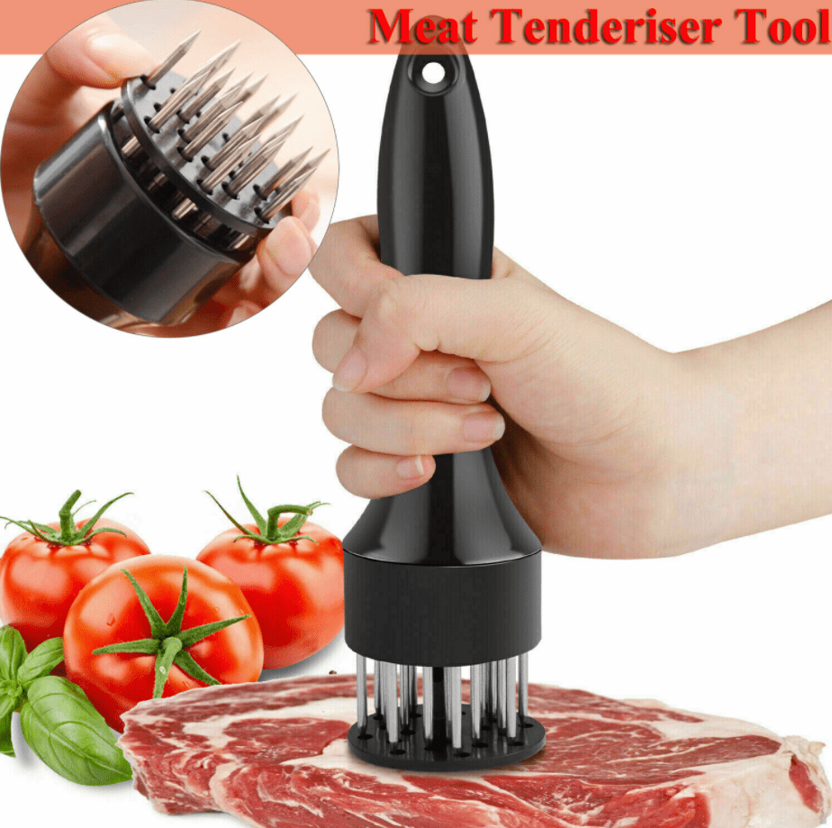 Stainless Steel Meat Tenderizer Meats Steak Cooking Tool Meat Pin Floss Grinder 