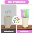 thumbnail image 3 of AIYUQ.U Portable Eco-Friendly Toothbrush Case with 1 Toothbrush Case, 3 of 8