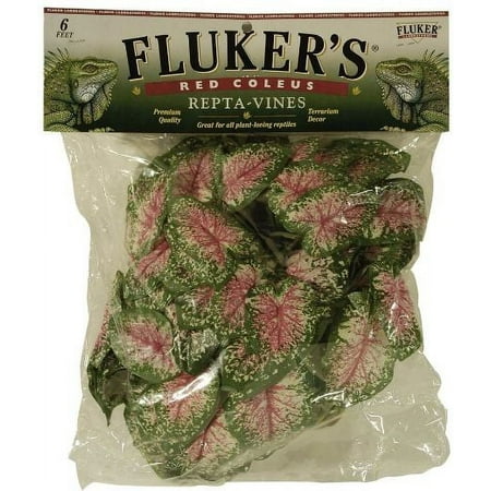 Flukers Red Coleus Repta-Vines [Reptile, Flora & Moss] 6' Long