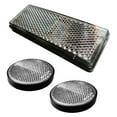 thumbnail image 1 of Pegatinas reflectantes de 3 piezas para coches, camiones y motocicletas - Tiras reflectantes blanco, 1 of 9