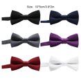 thumbnail image 4 of maskred Easy To Wear And Reusable Fashionable Butterfly Party Bow Tie For Children Soft And Comfortable Dark blue, 4 of 6