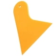 thumbnail image 2 of 4X Plastic Yellow Auto Car Window Sticker Film Scraper Squeegee Cleaning Tool 10.5X9.5cm, 2 of 8