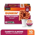 thumbnail image 2 of Dunkin Candy'D Almond Flavored Coffee K-Cup Pods, 10 Count Box, 2 of 6