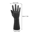 thumbnail image 2 of Milisten 1pc Vinyl Simulation Male Hand Model Hand Form Ring Stand Holder Hand Mannequin Rack Watch Ring Display Props(Black), 2 of 6