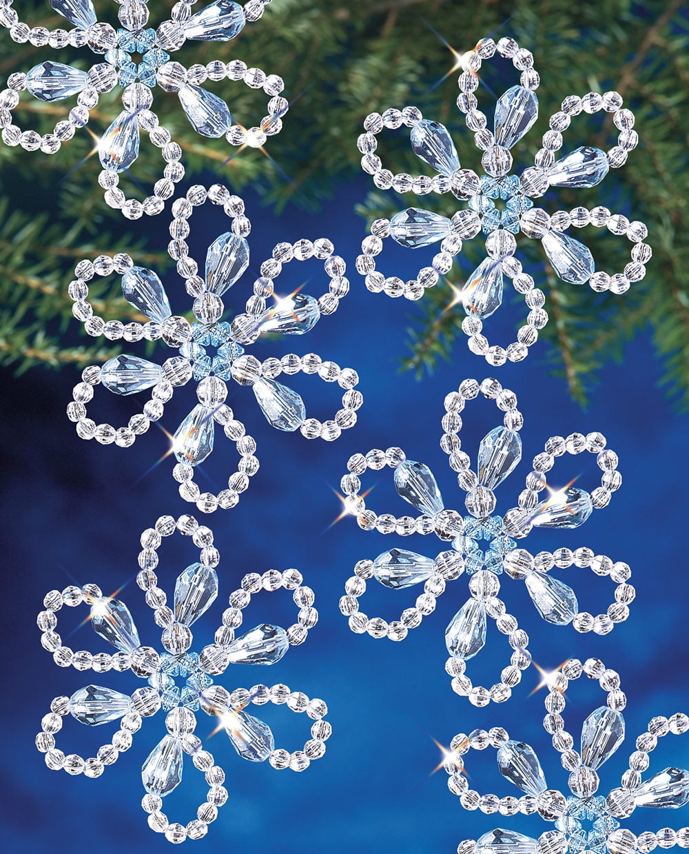 Beadery Craft Ornament Kit Christmas Flower